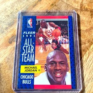 1991 FLEER Michael Jordan #211